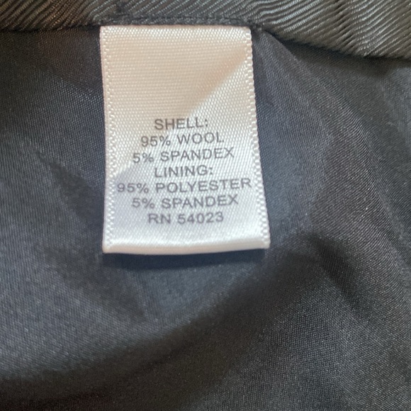 Banana Republic Martin fit black lined wool pants - Picture 10 of 10